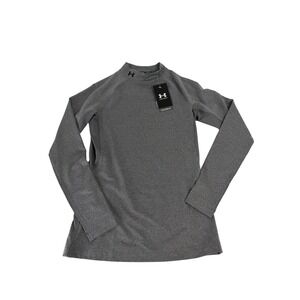 Under Armour Ladies Base Layer Top L/S ColdGear Compression Mock Neck Size L NWT